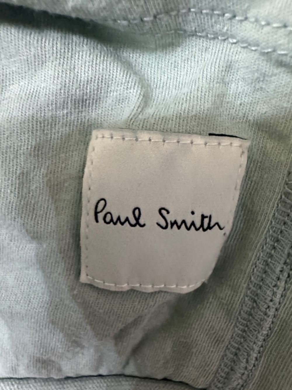 Paul Smith Mint Green Hoodie with Subtle Contrast Stitching - Picture 2 of 4